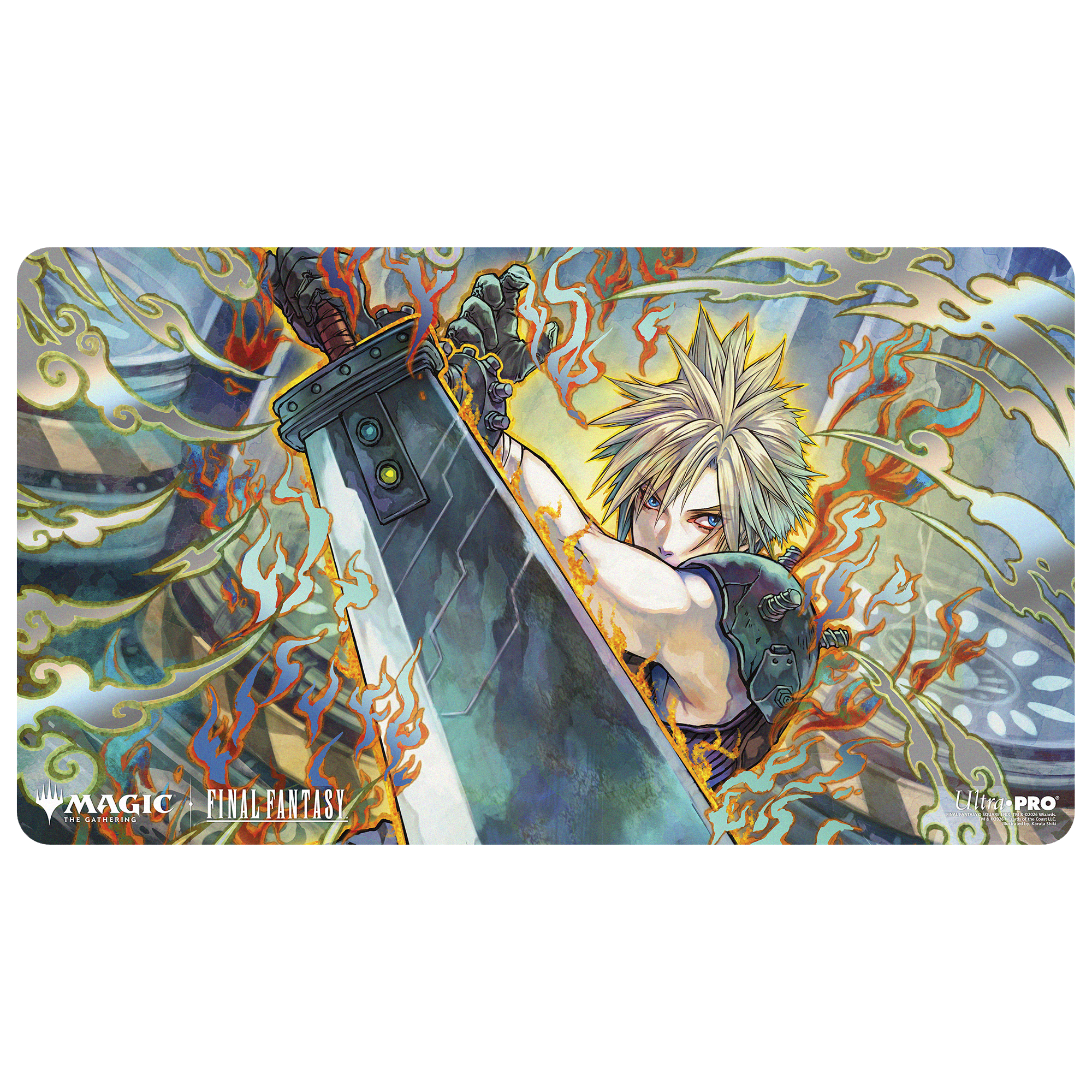 Ultra Pro | MTG - FINAL FANTASY - Buster Sword | Foil Playmat