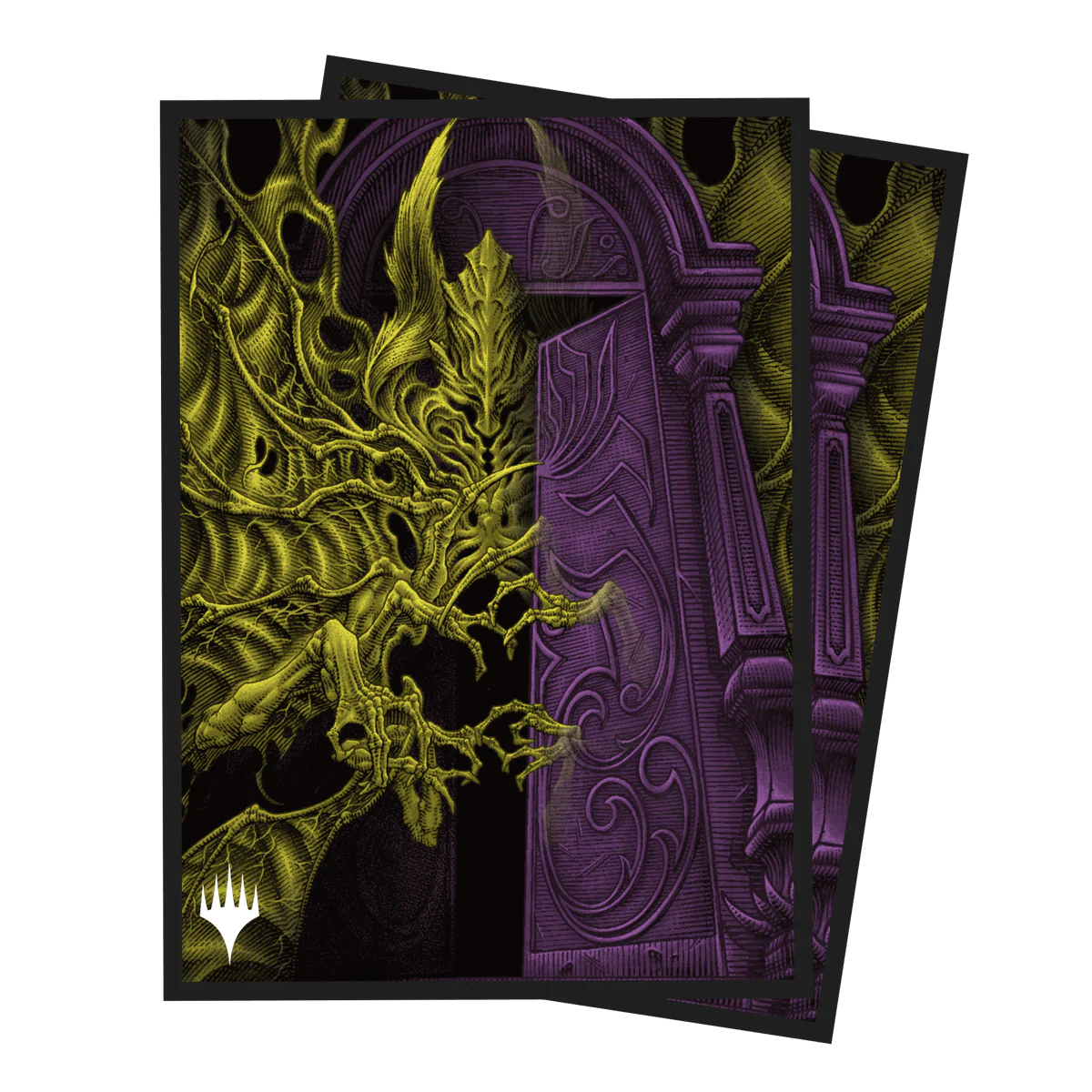 Ultra Pro: Duskmourn Valgavoth, Terror Eater (Double Exposure Alt) - 100ct Deck Protector Sleeves