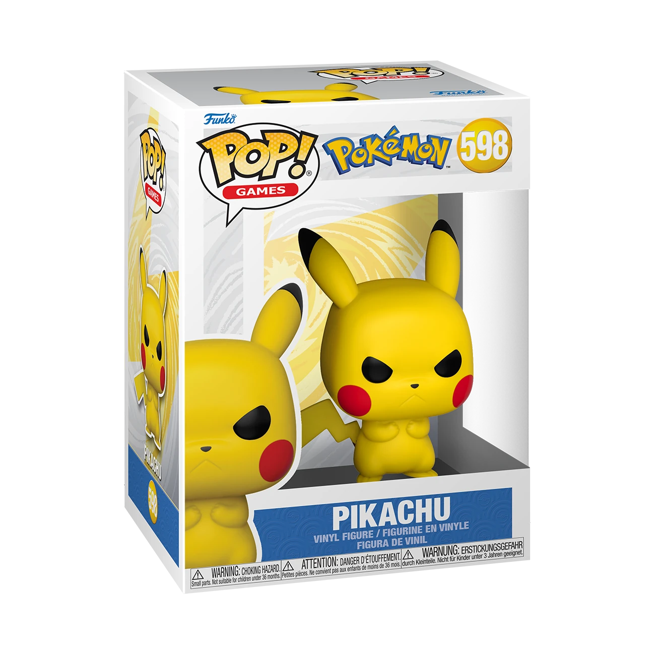 Pop! Games: Grumpy Pikachu - Pokemon