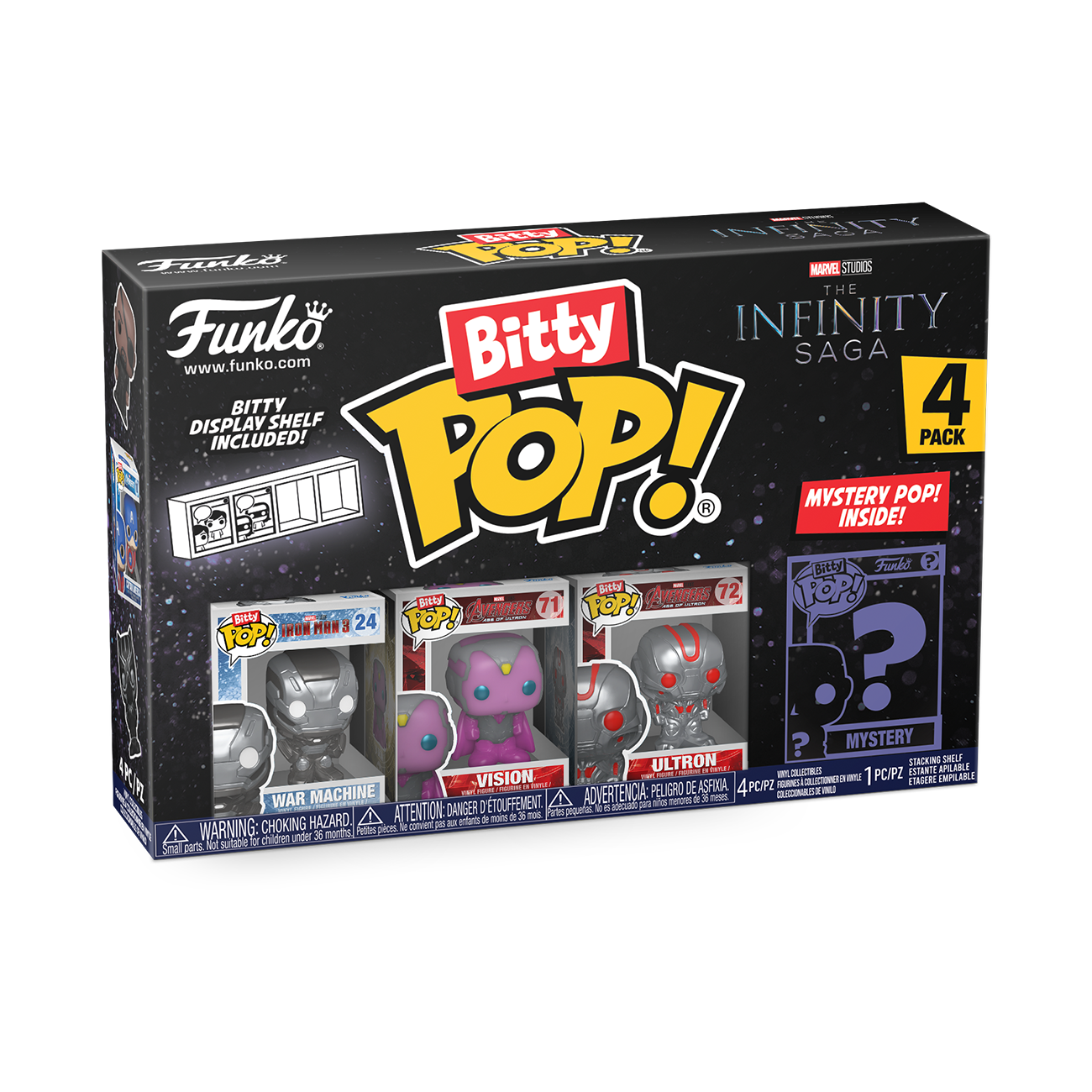 Bitty POP!: Iron Man 4PK - Marvel