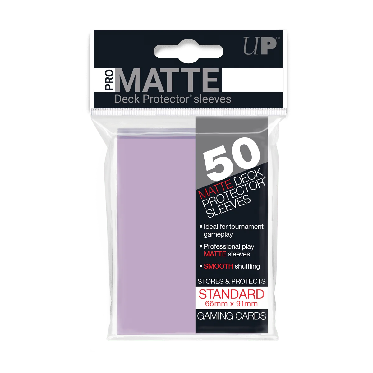 Ultra Pro: PRO-Matte 50ct Standard Deck Protector® Sleeves - Lilac