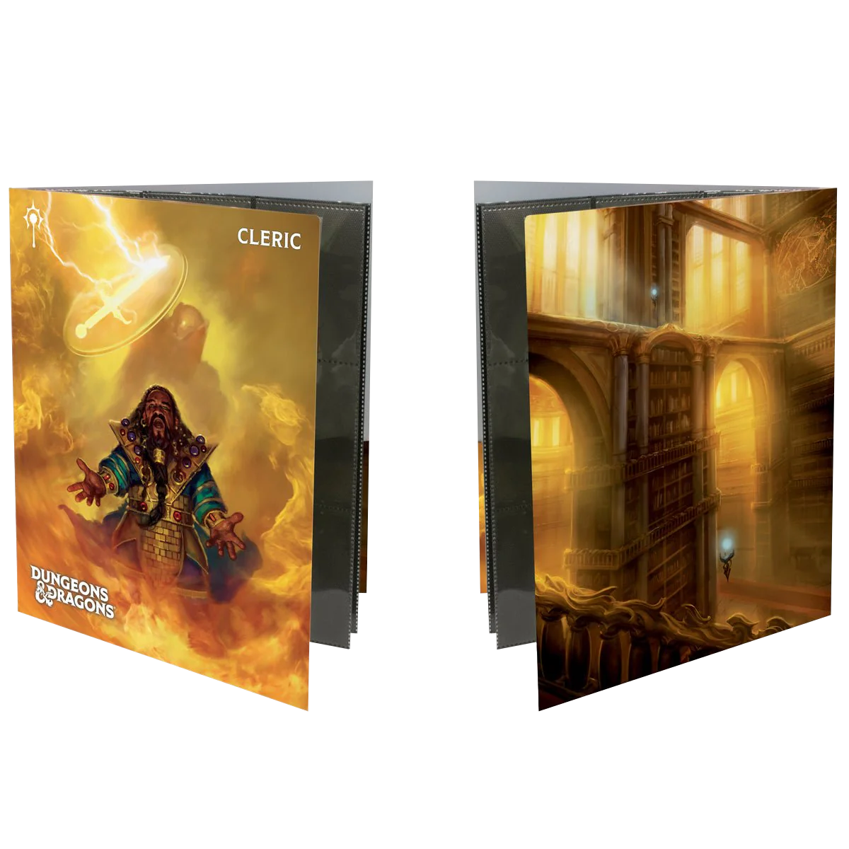 Ultra Pro - Cleric - Class Folio with Stickers for Dungeons & Dragons