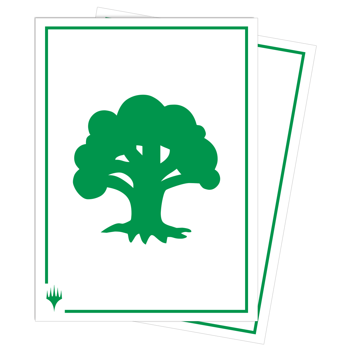 Ultra Pro - Mana 8 - 105ct Apex Deck Protector Sleeves - Forest