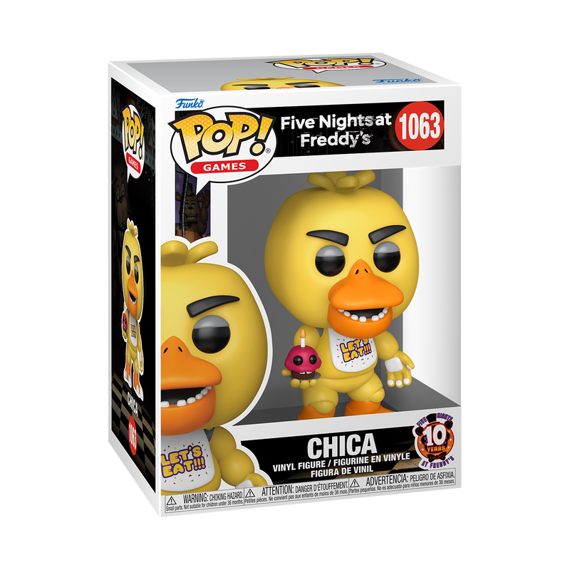 POP! Games | Chica (10th Anniversary) | Five Nights At Freddy's