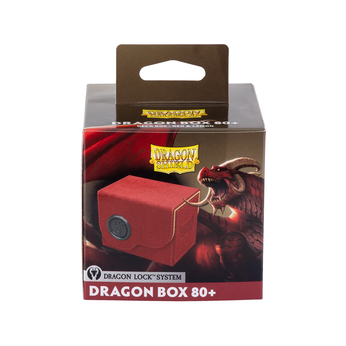 Dragon Shield | Red & Lemon | Dragon Box 80+