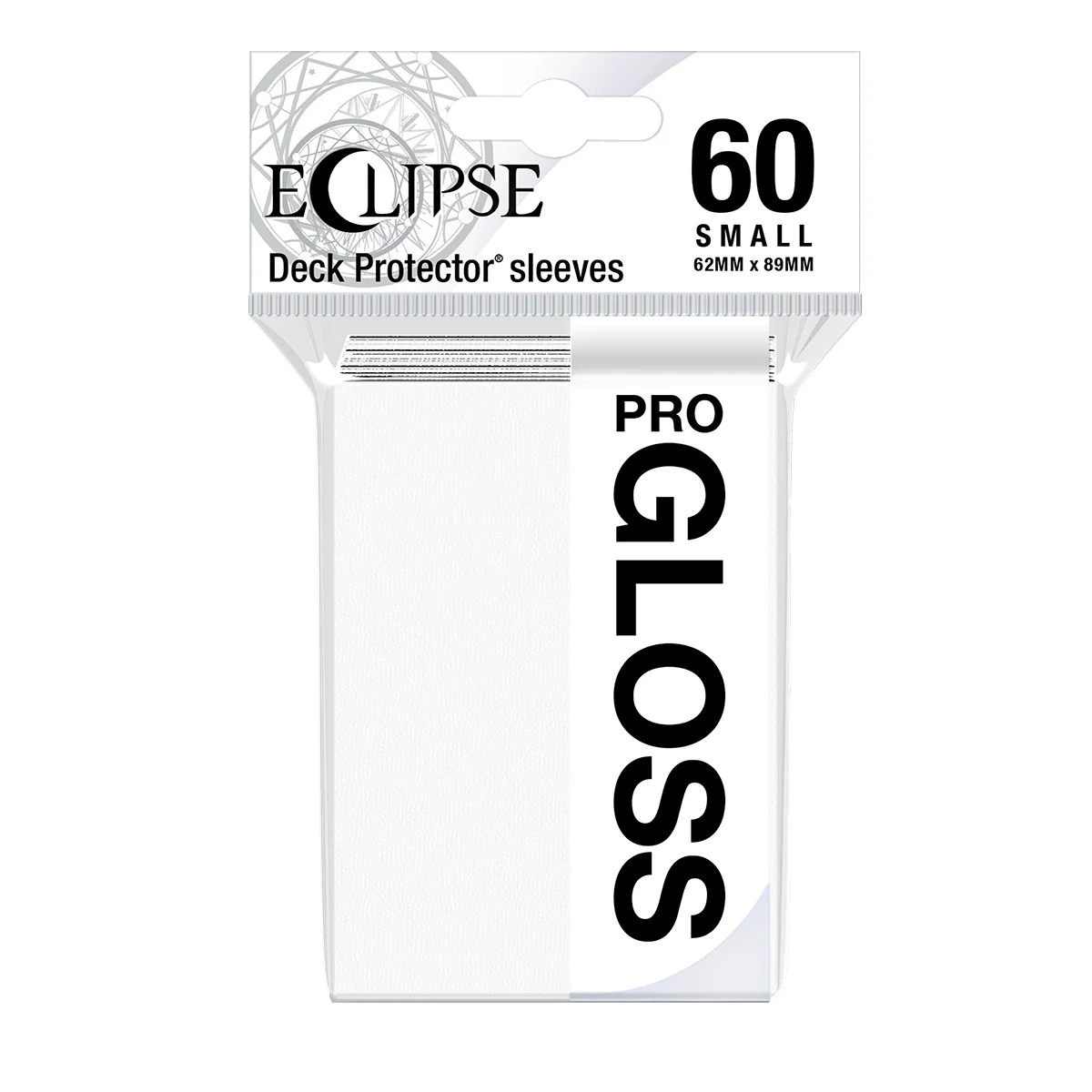 Ultra Pro | Eclipse Gloss Small - Arctic White | Sleeves (60ct)