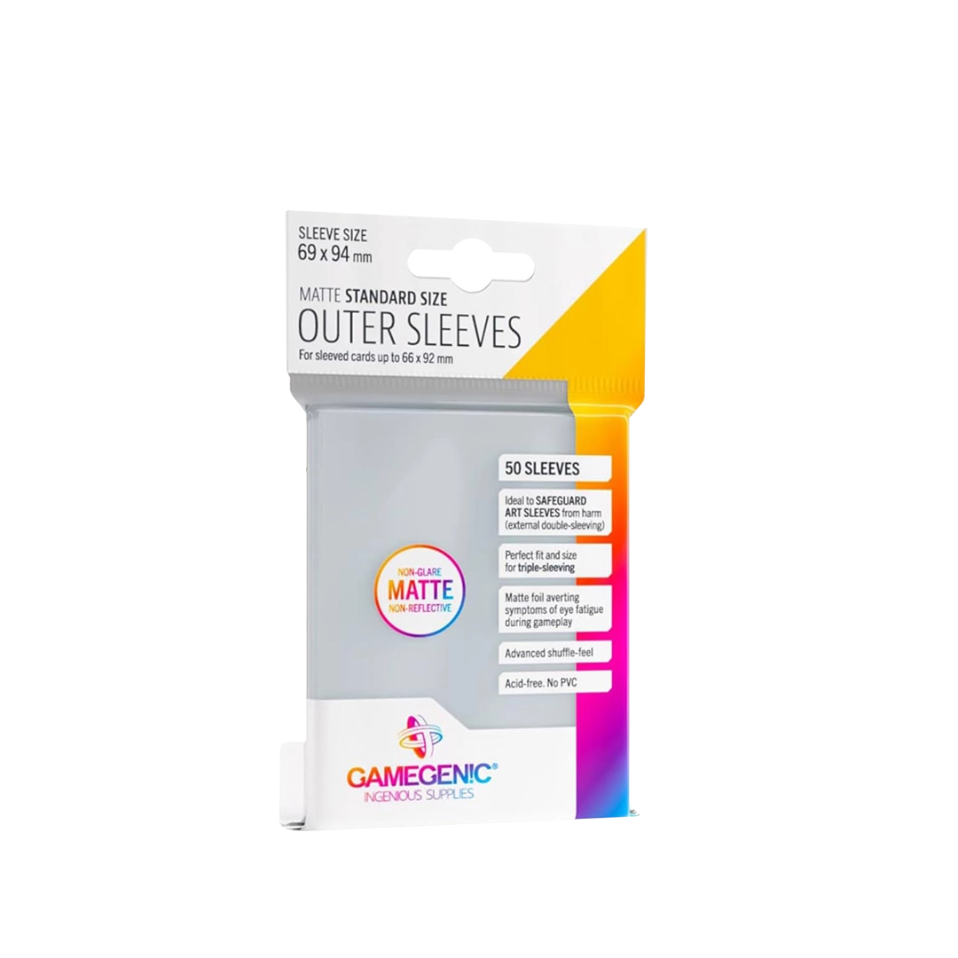 Gamegenic - Matte Outer Sleeves - Japanese Size (60 Stück)