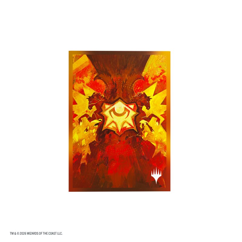 Gamegenic | Secrets of Strixhaven - Lorehold | Premium Art Sleeves