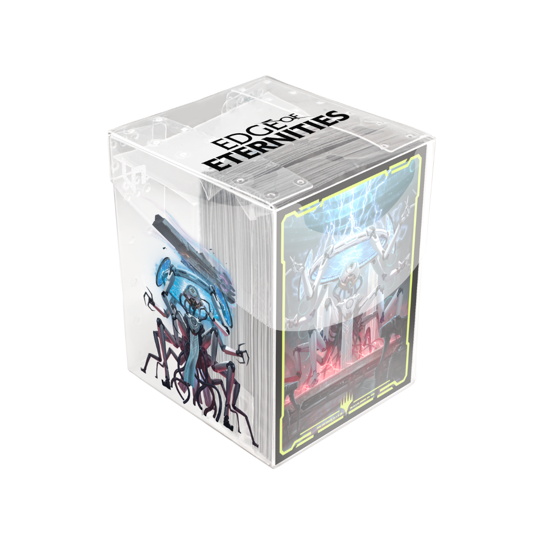 Ultra Pro - Edge of Eternities - Counter Intelligence - 100ct Deck Protector Sleeves in Clear Box for Magic: The Gathering