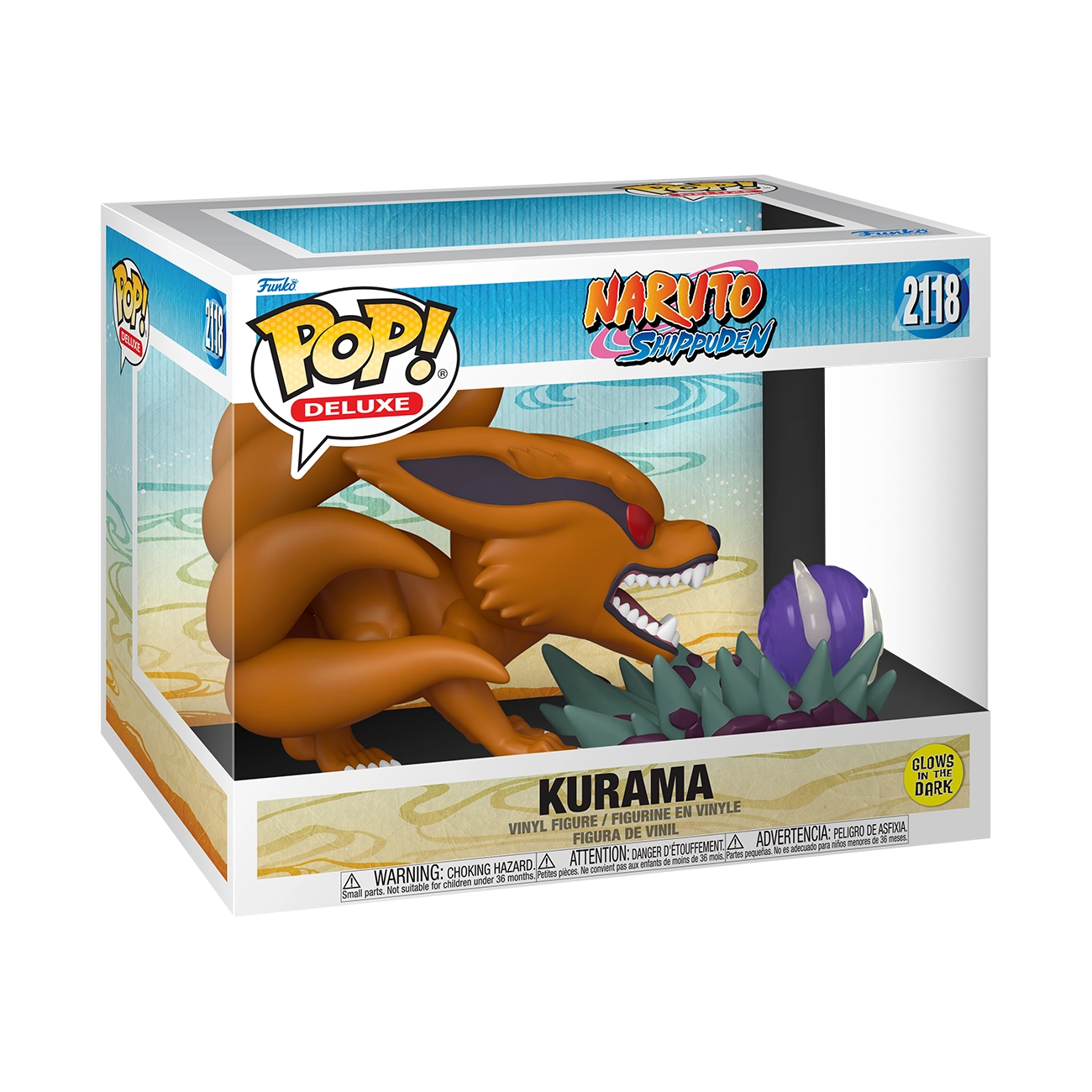 POP! Deluxe: Kurama (Glow) - Naruto