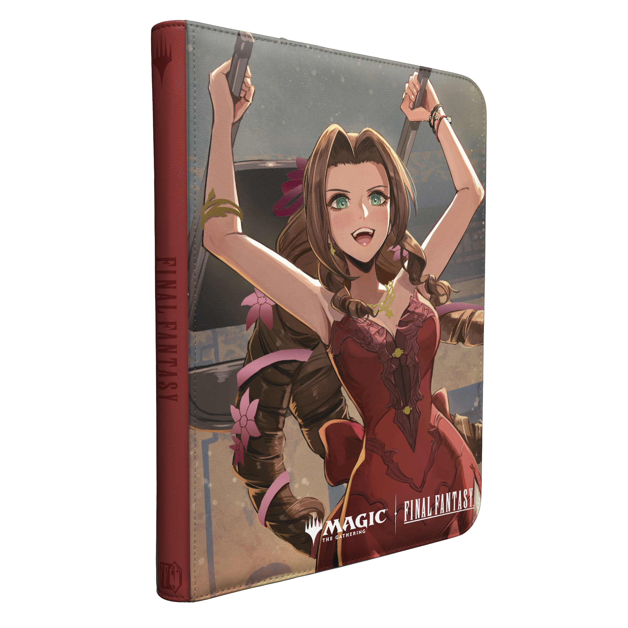 Ultra Pro | MTG - FINAL FANTASY - Aerith Gainsborough | 9-Pocket Zippered Premium PRO-BINDER