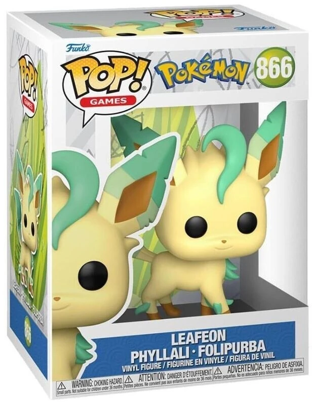 POP! Games: Leafeon - Pokémon