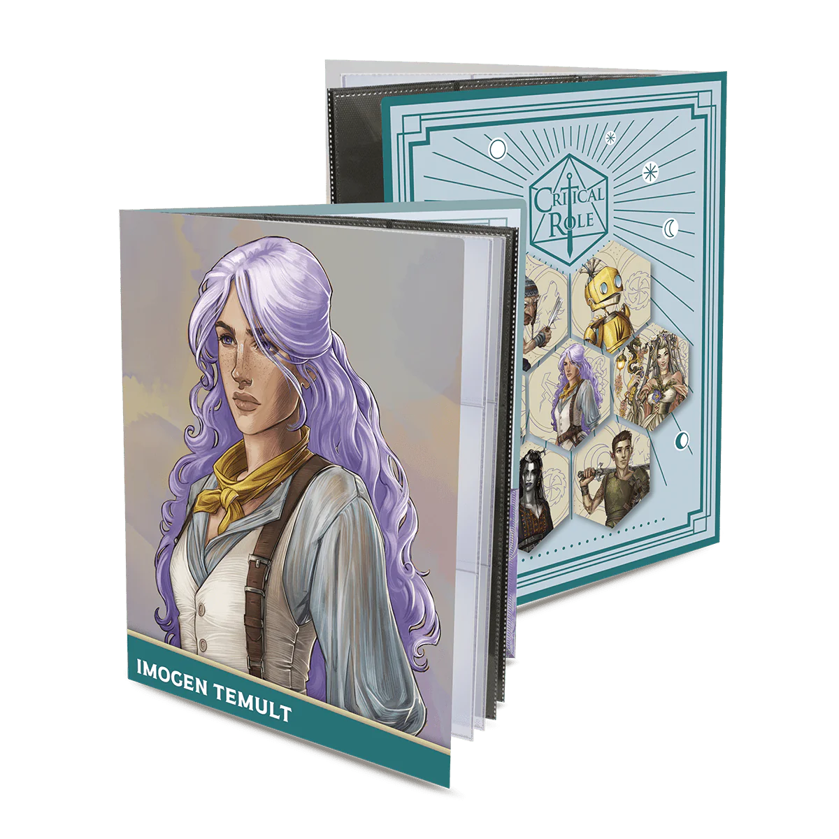 Ultra Pro: RPG Folio with Stickers featuring - Imogen Temult from Critical Role