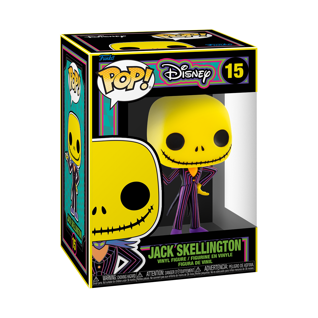 POP! Disney: Jack Skellington (Blacklight) - The Nightmare Before Christmas