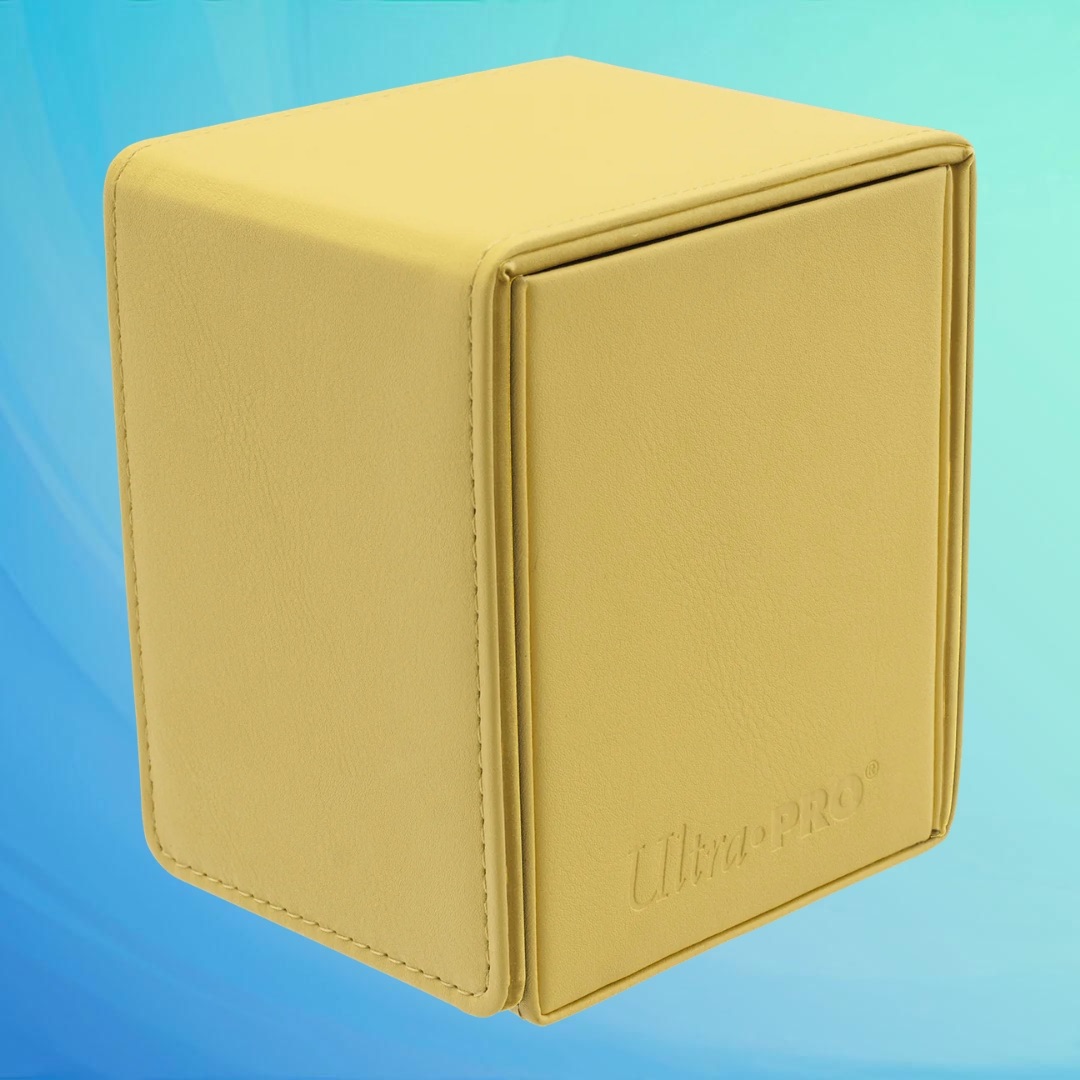 Ultra Pro: Vivid Alcove Flip Deck Box - Yellow