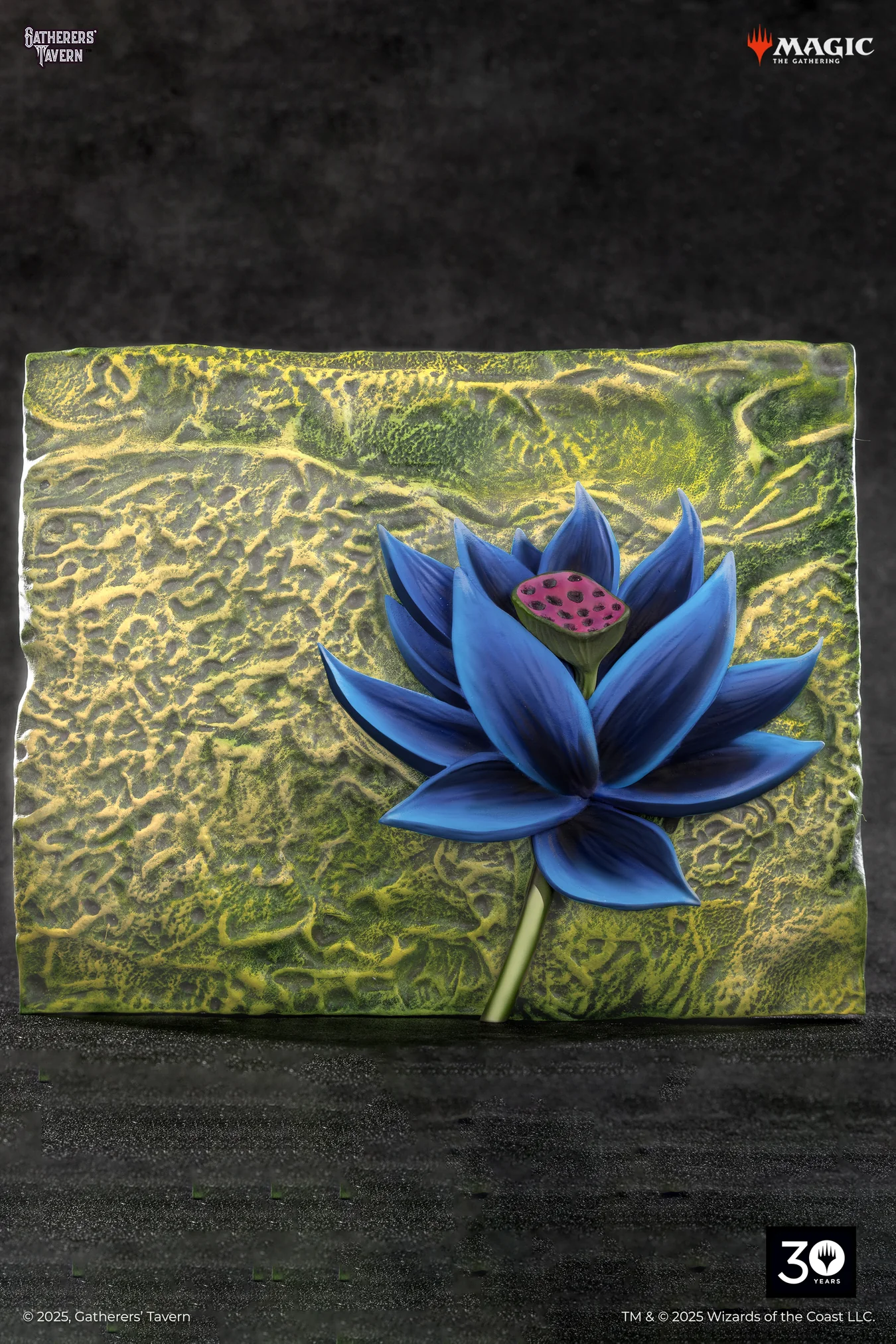 Gatherers Tavern | Magic: The Gathering - Black Lotus Relief Sculpture | Replica