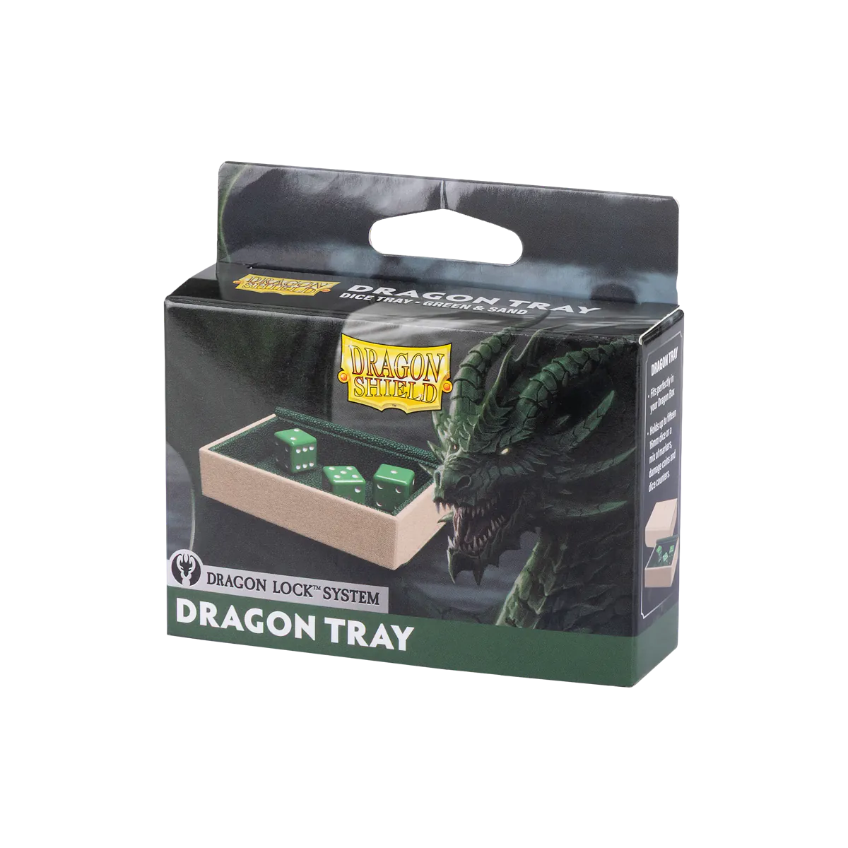 Dragon Shield | Green & Sand | Dragon Tray