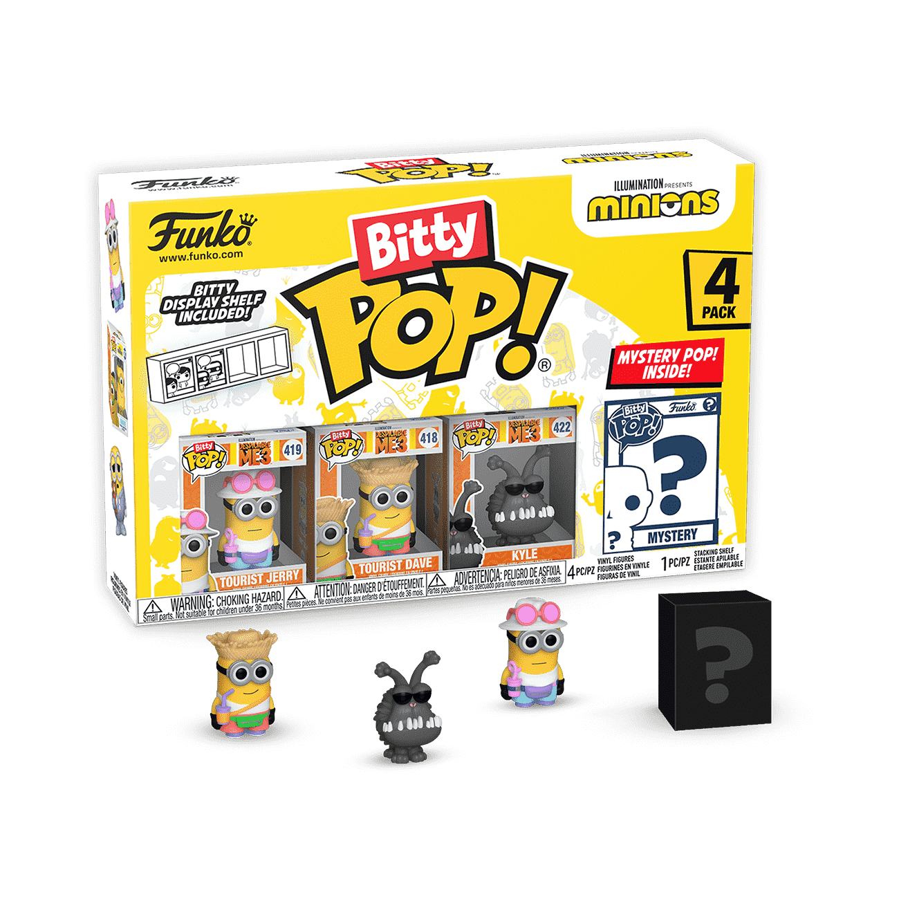 Bitty POP!: Tourist Jerry 4-Pack - Bitty POP! 4-Pack