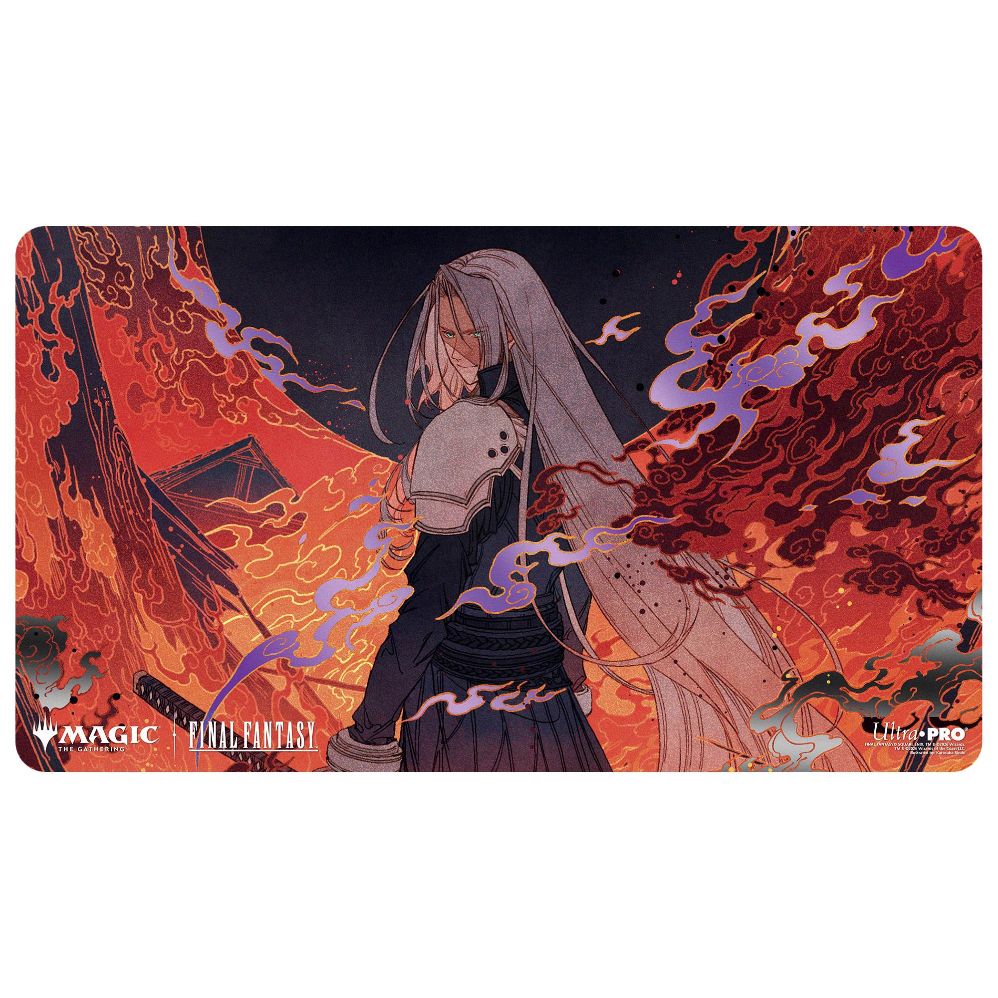 Ultra Pro | MTG - FINAL FANTASY - Nibelheim Aflame | Foil Playmat
