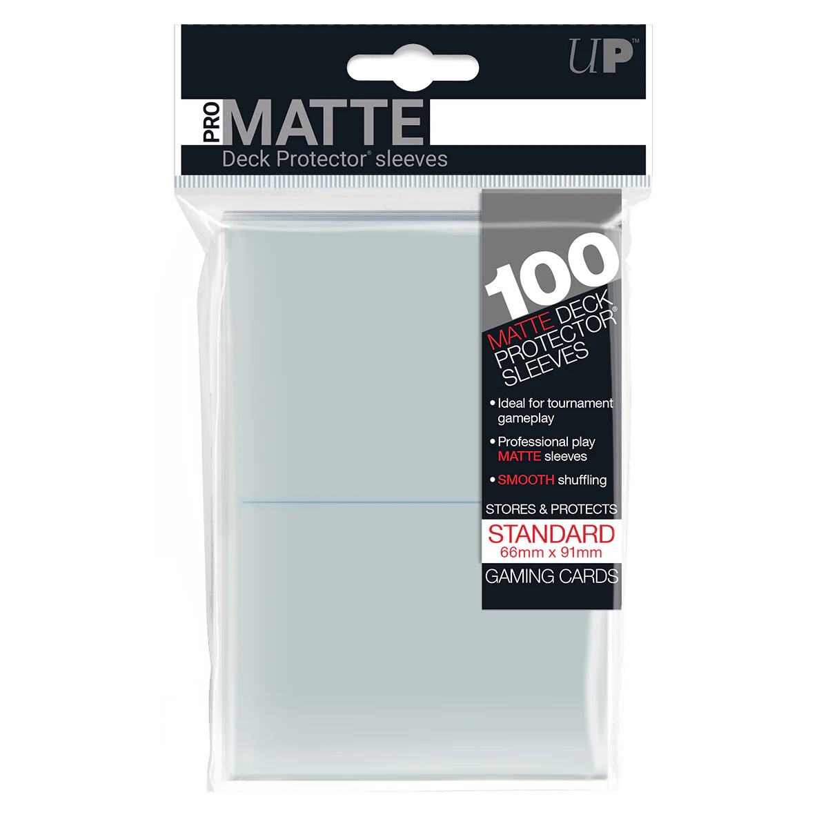Ultra Pro: PRO-Matte 50ct Standard Deck Protector® - Sleeves: Clear