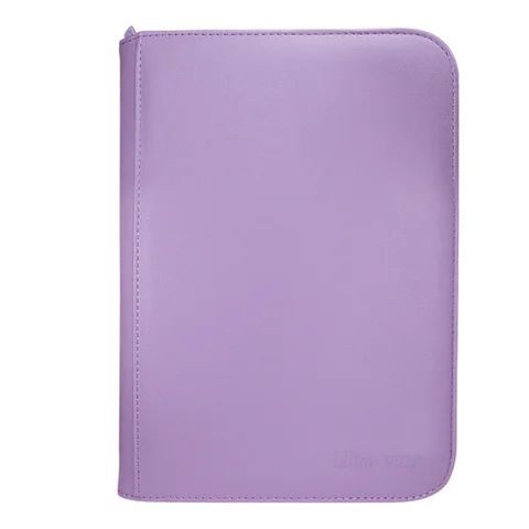 Ultra Pro | Vivid - Purple | 4-Pocket Zippered PRO-Binder