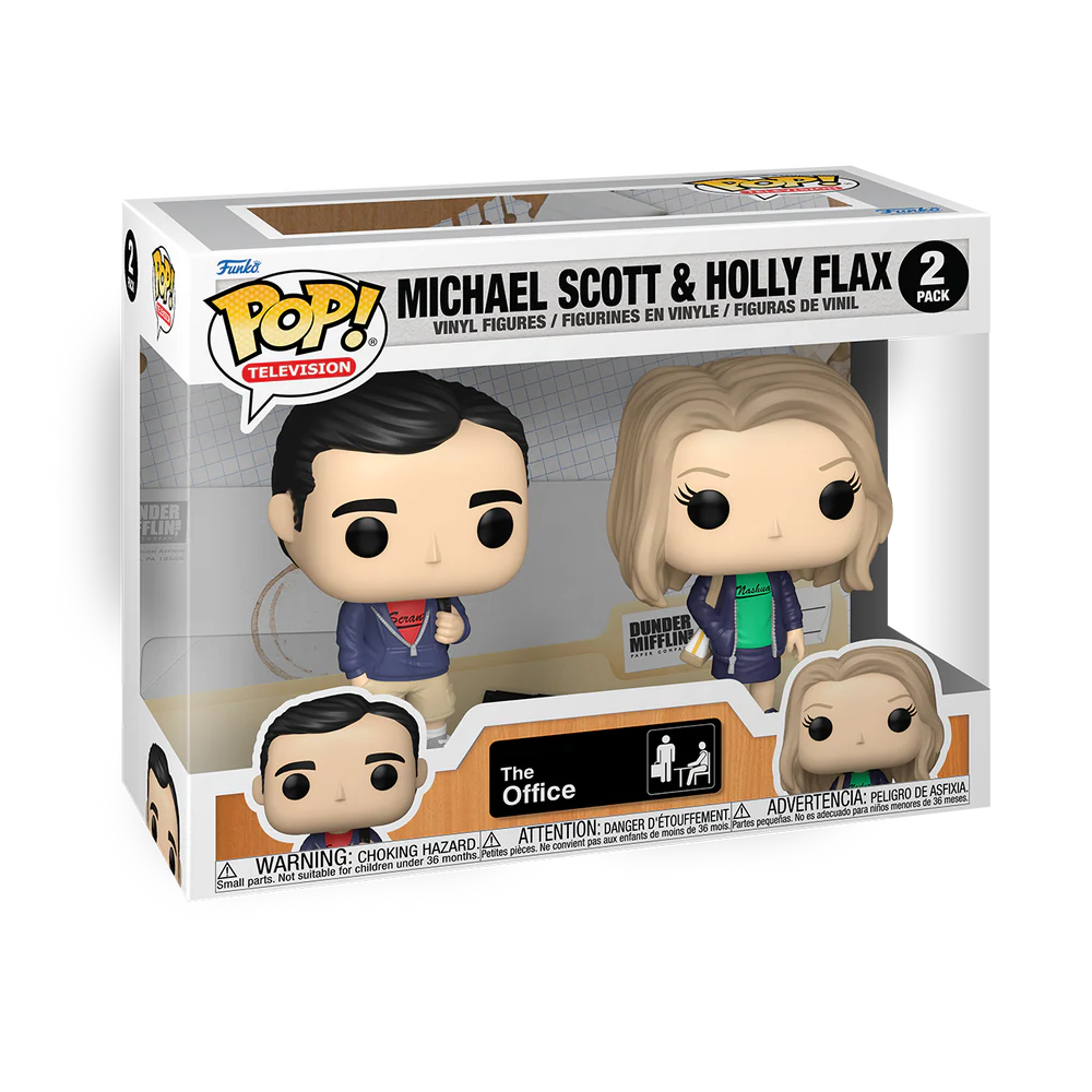 POP! TV 2 Pack: Michael Scott and Holly Flax - The Office