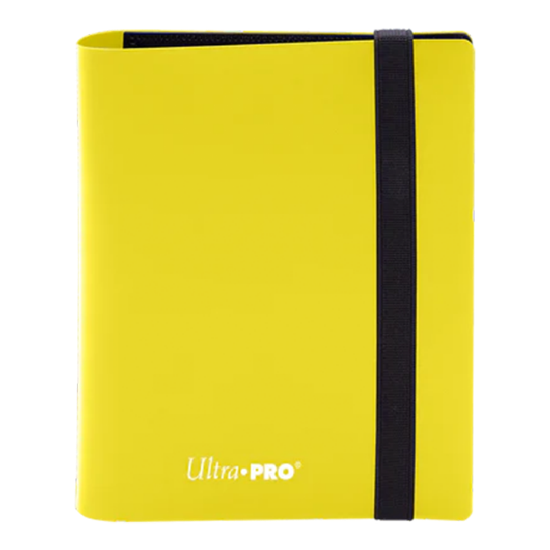 Ultra Pro | Eclipse - Lemon Yellow | 2-Pocket PRO-Binder