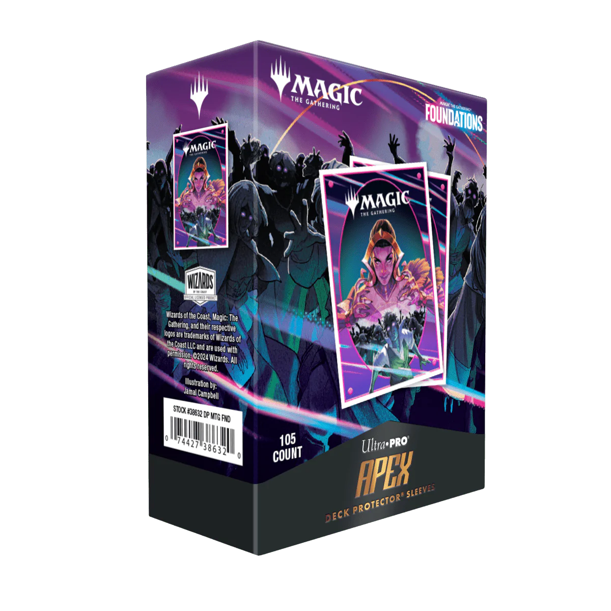 Ultra Pro: Foundations Liliana APEX Deck Protector™ Sleeves - 105ct