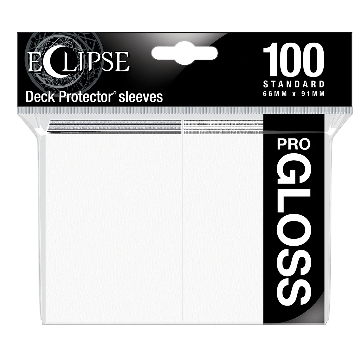Ultra Pro: Eclipse Gloss Standard - Sleeves: Arctic White