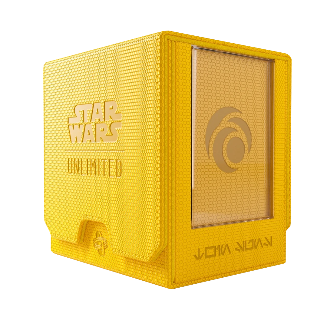 Gamegenic | Star Wars Unlimited Deck Pod | Twin Suns Yellow