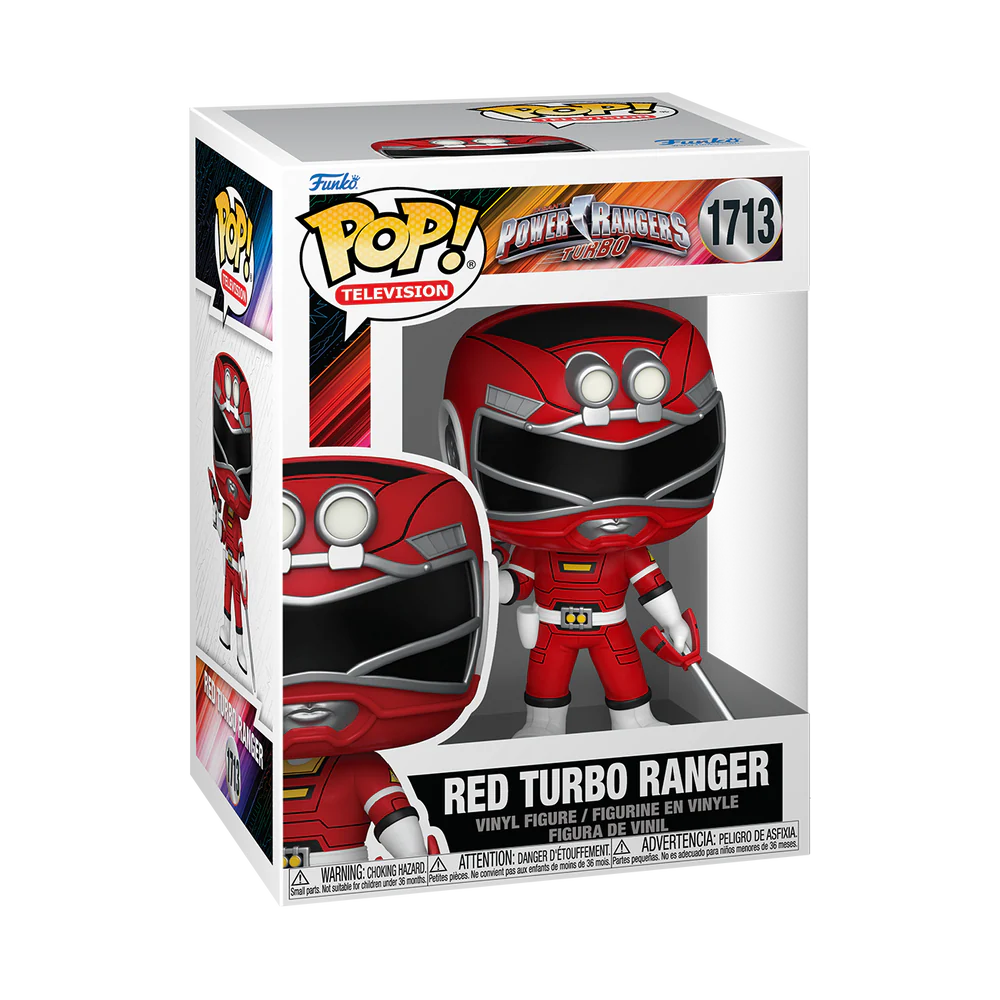 POP! TV: Red Turbo Ranger - Power Rangers Dino Thunder