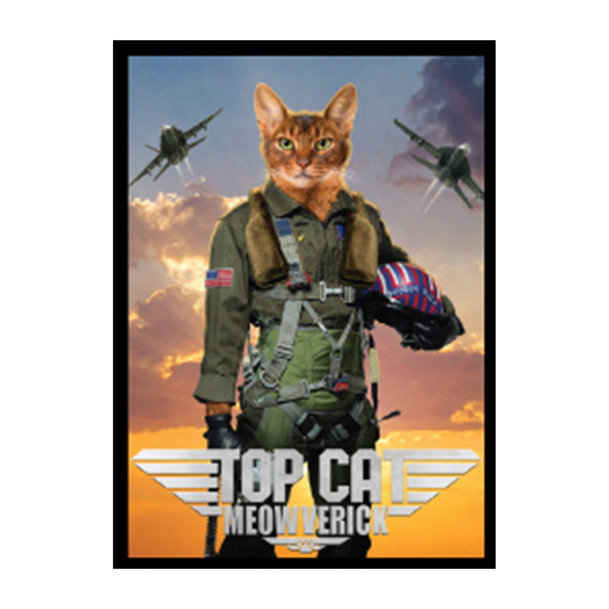 Ultra Pro | Movie Cats - Top Cat Meowverick | Double-Matte White Core Sleeves (50 Stk.)