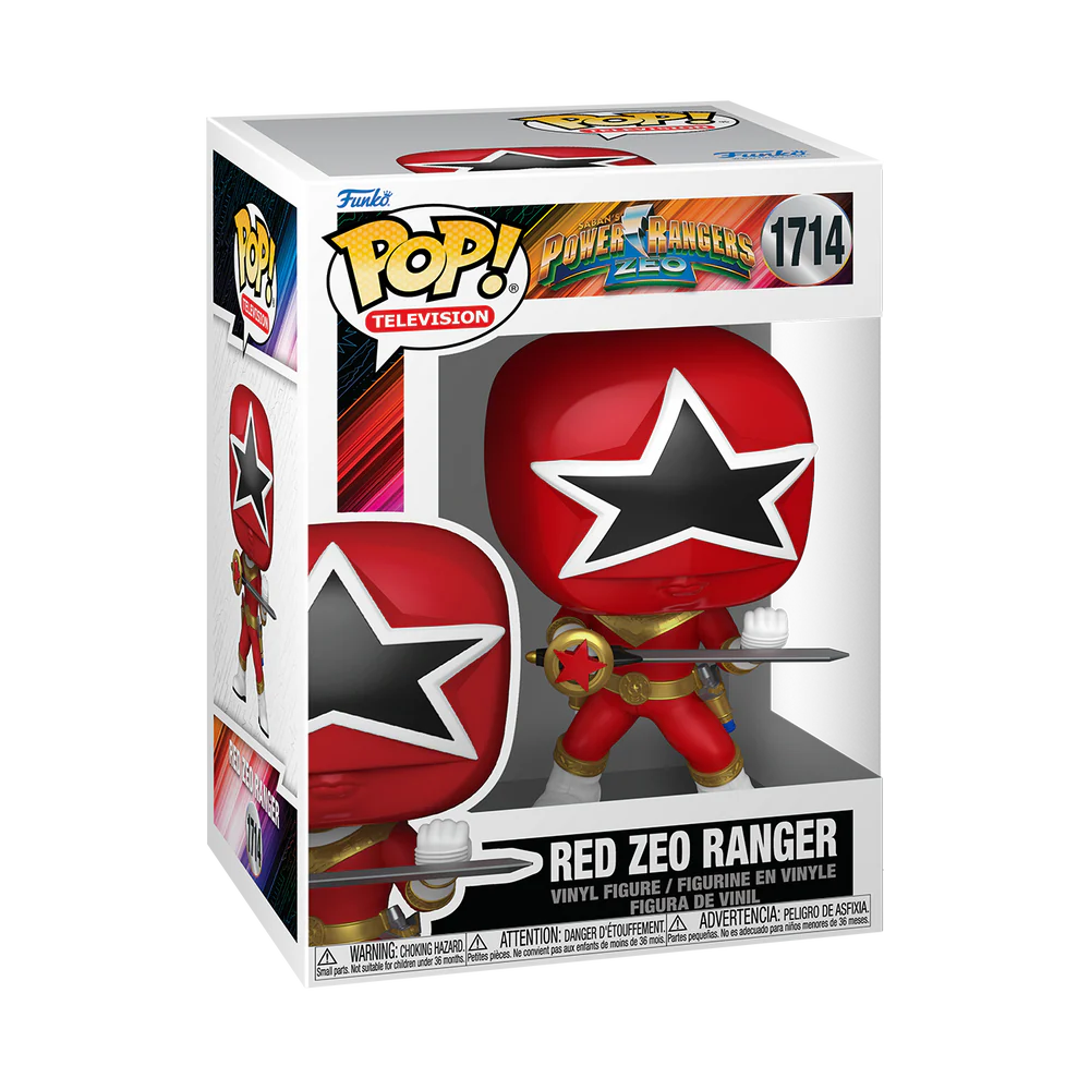 POP! TV: Red Zeo Ranger - Power Rangers Dino Thunder