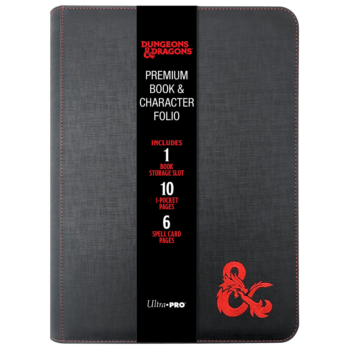 Ultra Pro: Dungeons & Dragons Premium - Zippered Book & Character Folio