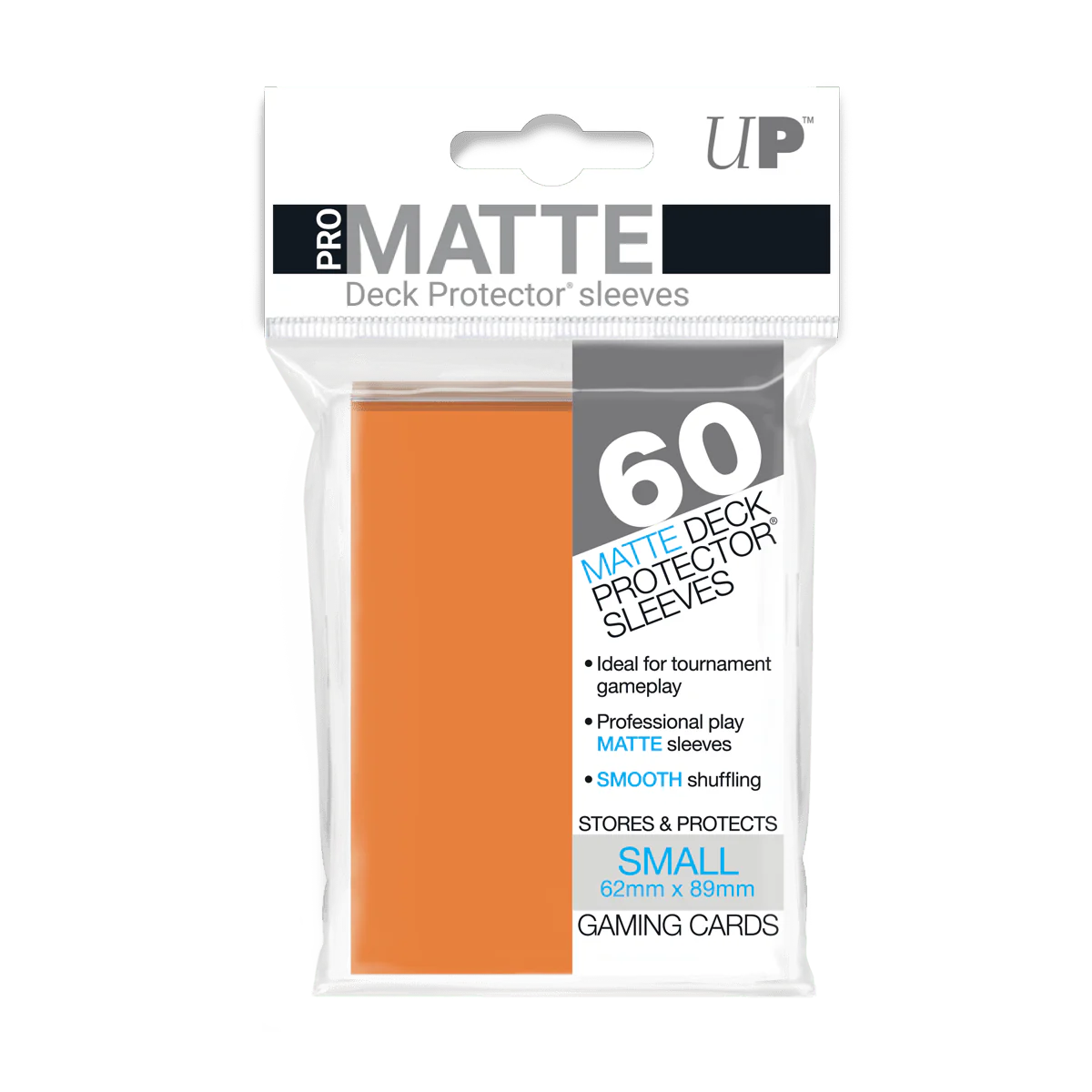 Ultra Pro: PRO-Matte 60ct Small Deck Protector® Sleeves - Orange