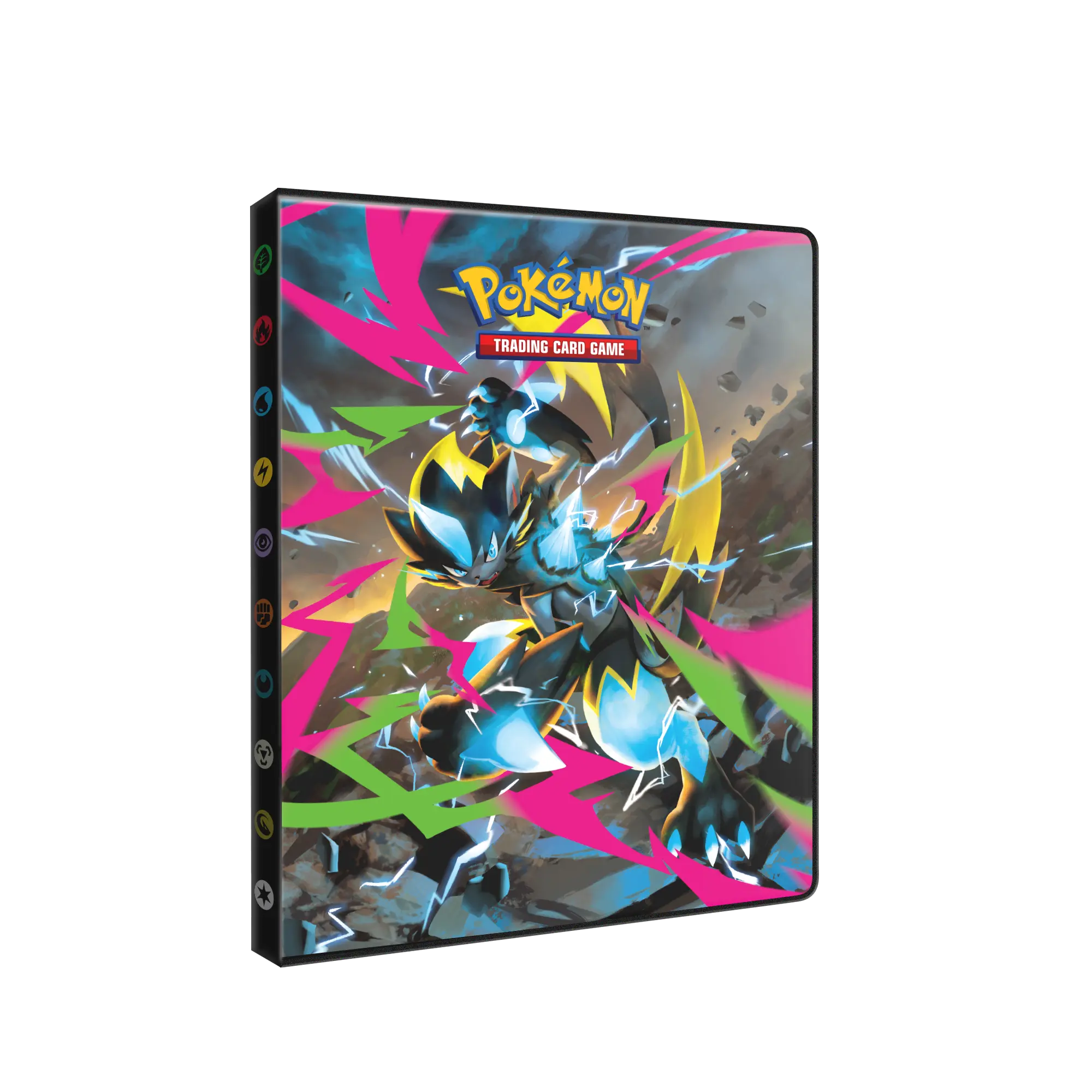 Ultra Pro | Mega Evolution - Pitch Black | 4-Pocket Portfolio für Pokémon