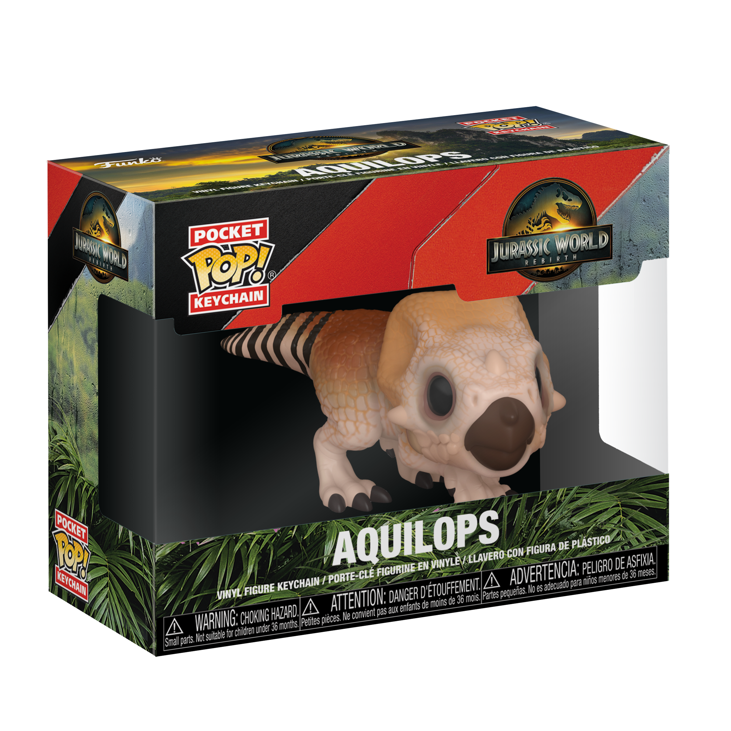 POP Keychain: Aquilops - Jurassic World Rebirth