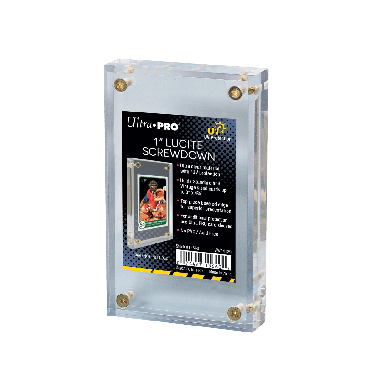 Ultra Pro: Lucite UV 1" - Screwdown