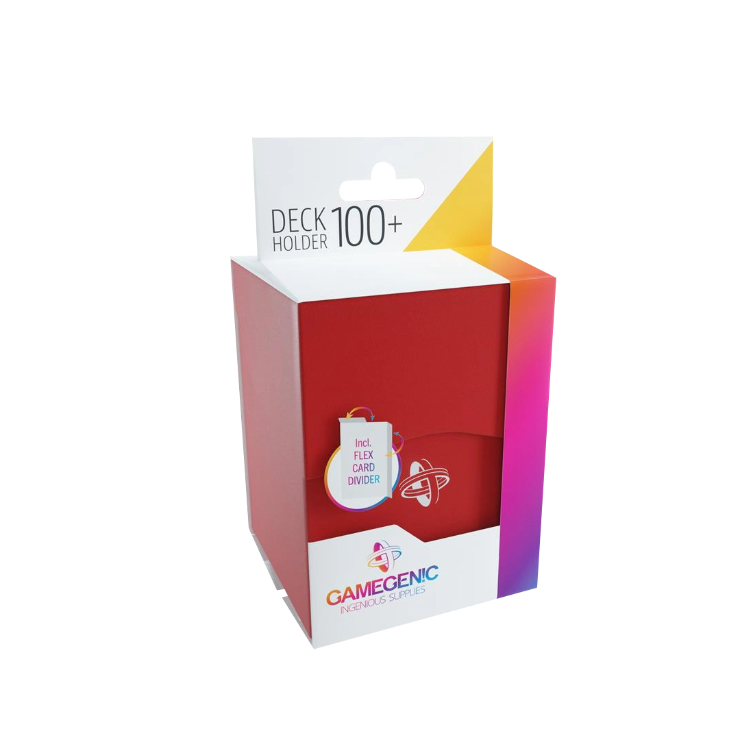 Gamegenic - Deckbox Deck Holder 100+ Stil: Rot