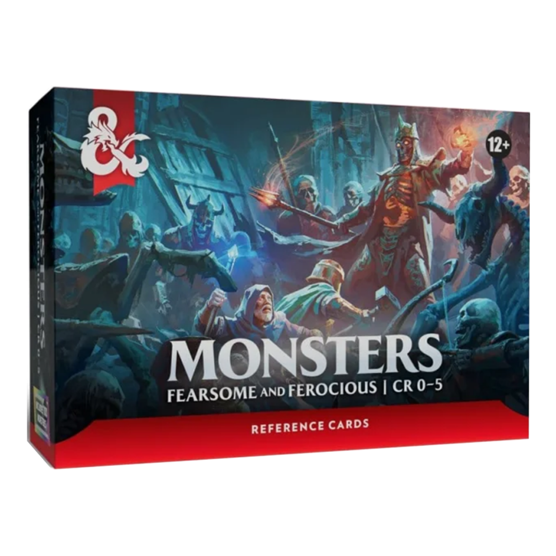 Dungeons & Dragons | Monstes: Fearsome and Ferocious | Reference Cards (EN)