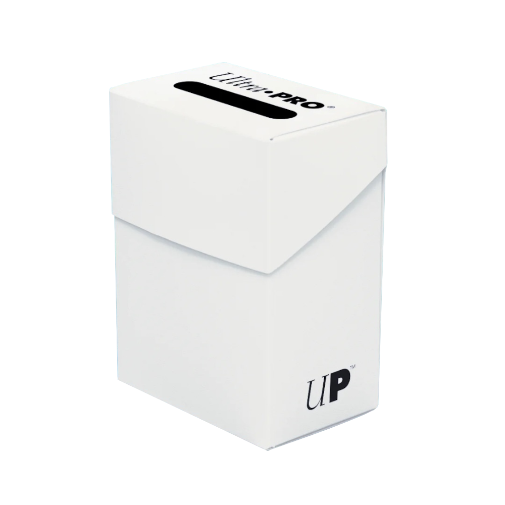 Ultra Pro - Solid Color Deck Box - Weiß