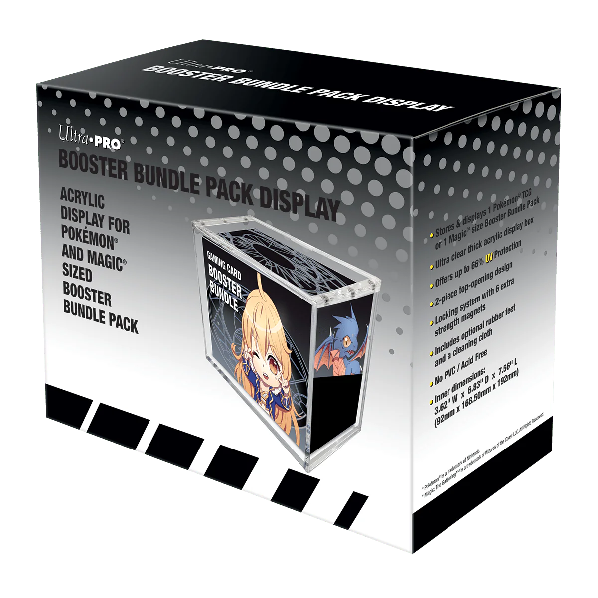 Ultra Pro:  Acrylic Display for Booster Bundle Pack - ETB, Fat Pack