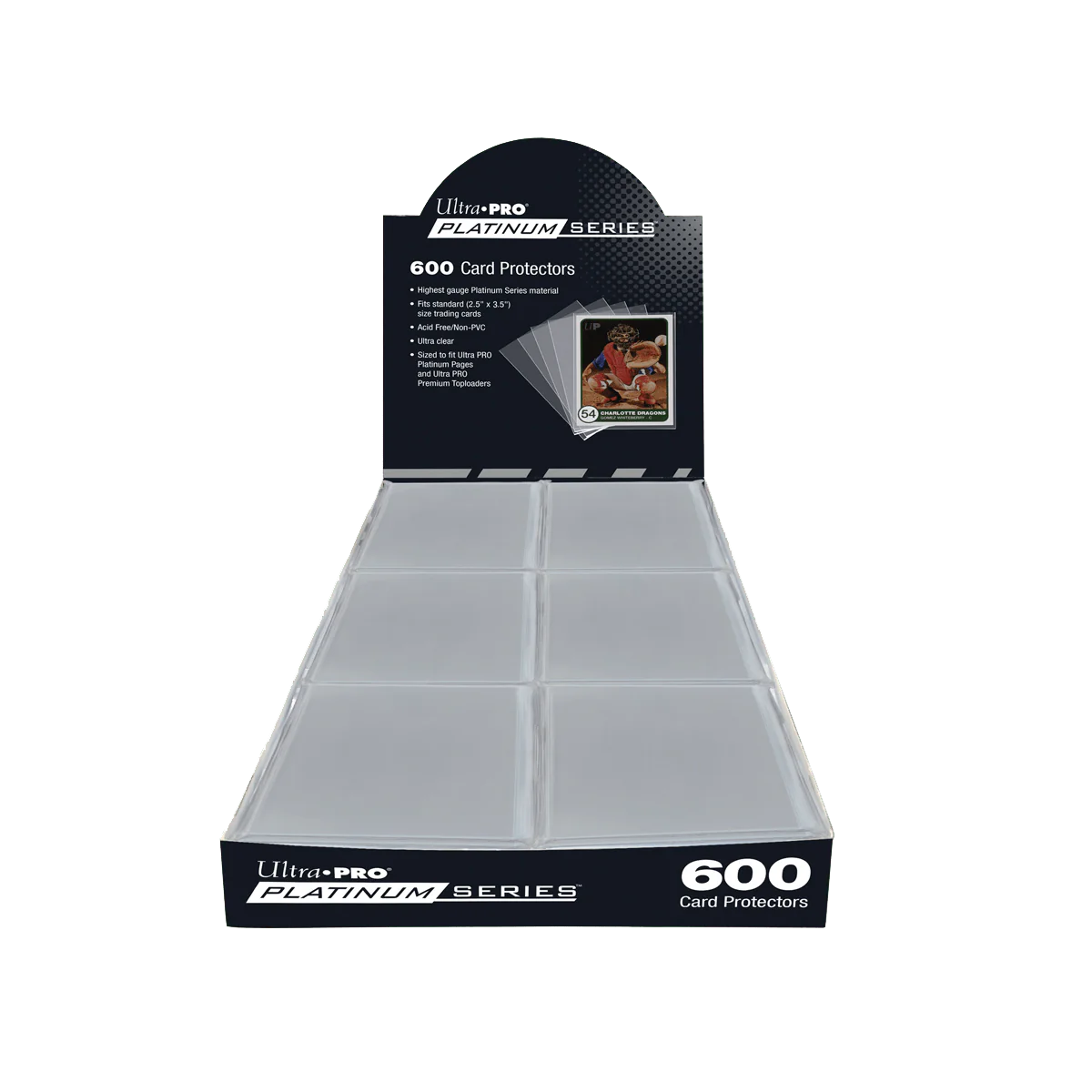 Ultra Pro - 2-1/2" X 3-1/2" Platinum Series Card Protectors - 600ct
